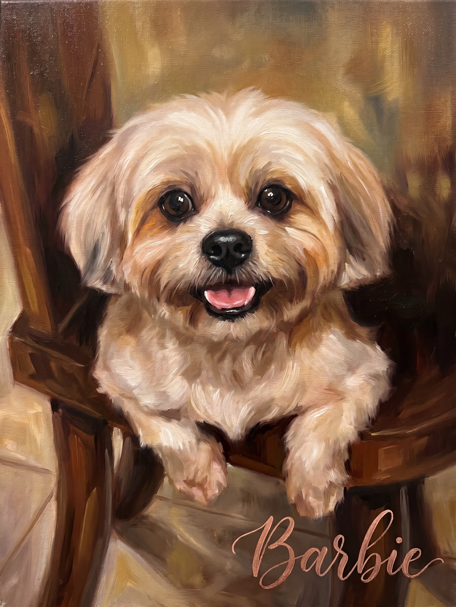 Cute dog photo